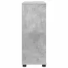  Tárolószekrény Beton Szürke 80 x 31 x 81 cm Faanyag