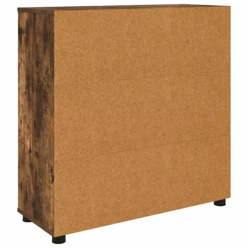  Tárolószekrény Füstölt tölgy 80 x 31 x 81 cm Faanyag