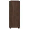  Tárolószekrény Barna Tölgy 80 x 31 x 81 cm Faanyag