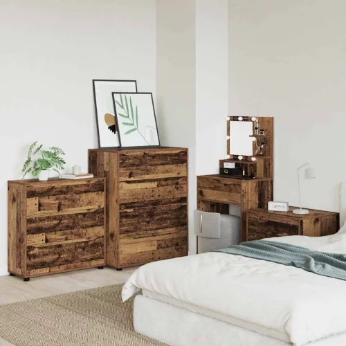  Tárolószekrény Öreg fa 80 x 31 x 81 cm Faanyag