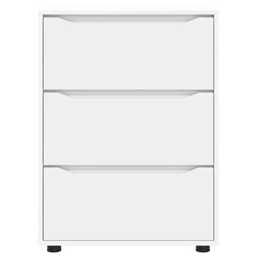  Tárolószekrény Fehér 60 x 48 x 81 cm Faanyag