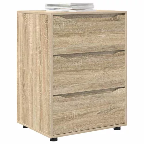  Tárolószekrény Sonoma tölgy 60 x 48 x 81 cm Faanyag