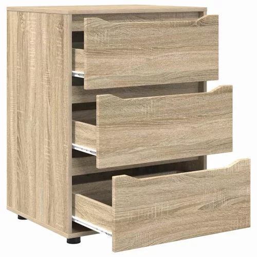  Tárolószekrény Sonoma tölgy 60 x 48 x 81 cm Faanyag