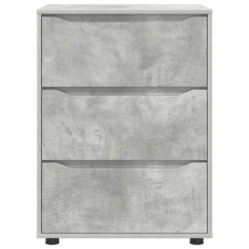  Tárolószekrény Beton Szürke 60 x 48 x 81 cm Faanyag