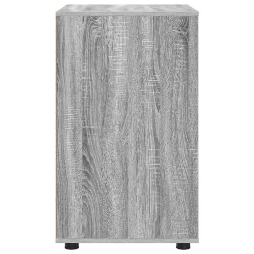 Tárolószekrény Szürke Sonoma 60 x 48 x 81 cm Faanyag