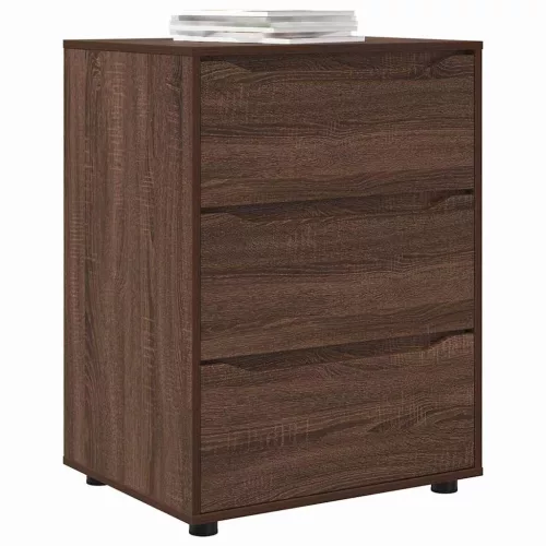  Tárolószekrény Barna Tölgy 60 x 48 x 81 cm Faanyag