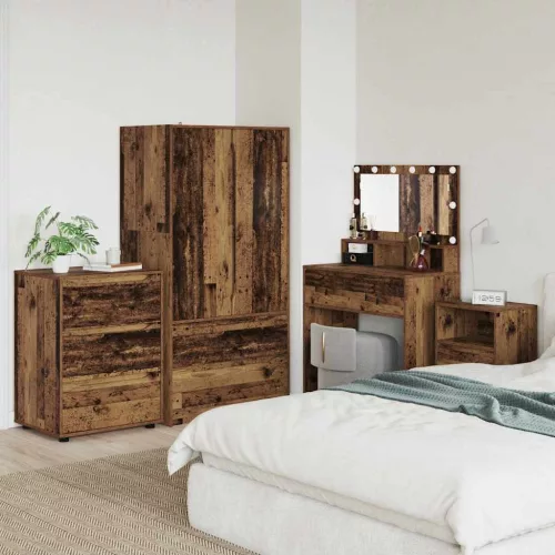  Tárolószekrény Öreg fa 60 x 48 x 81 cm Faanyag