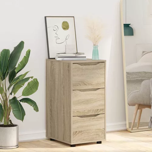  Tárolószekrény Sonoma tölgy 40 x 48 x 81 cm Faanyag