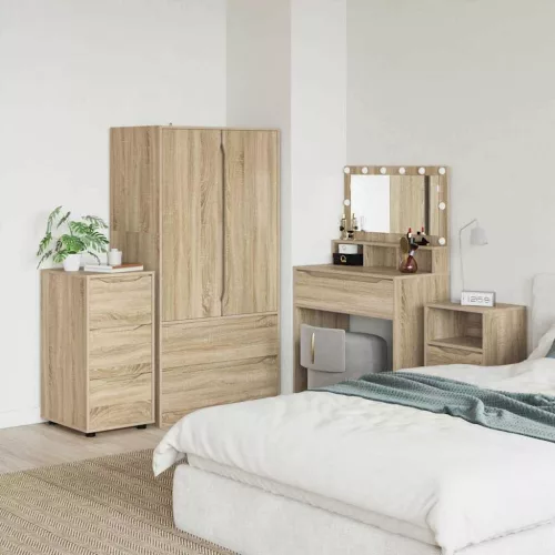  Tárolószekrény Sonoma tölgy 40 x 48 x 81 cm Faanyag