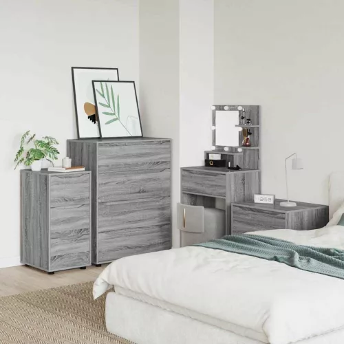  Tárolószekrény Szürke Sonoma 40 x 48 x 81 cm Faanyag