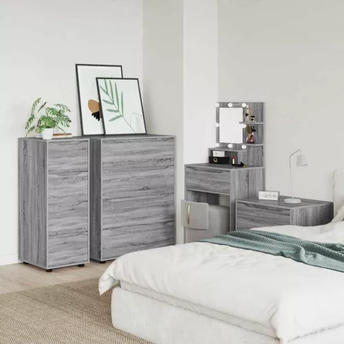  Tárolószekrény Szürke Sonoma 40 x 48 x 105 cm Faanyag