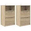  Éjjeliszekrények 2 pcs Sonoma tölgy 40 x 30 x 467 cm Faanyag