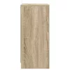  Éjjeliszekrények 2 pcs Sonoma tölgy 40 x 30 x 467 cm Faanyag