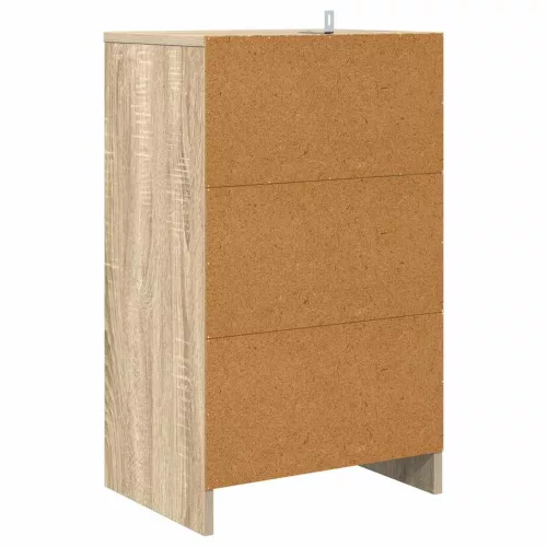  Éjjeliszekrények 2 pcs Sonoma tölgy 40 x 30 x 467 cm Faanyag