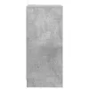  Éjjeliszekrények 2 pcs Beton Szürke 40 x 30 x 467 cm Faanyag