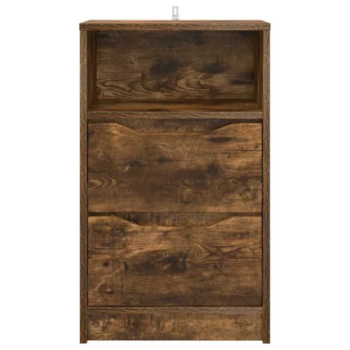  Éjjeliszekrények 2 pcs Füstölt tölgy 40 x 30 x 467 cm Faanyag