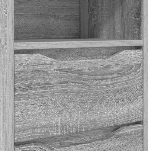 Éjjeliszekrények 2 pcs Szürke Sonoma 40 x 30 x 467 cm Faanyag