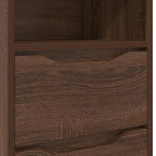  Éjjeli asztal fiókkal Barna Tölgy 40 x 30 x 467 cm Faanyag