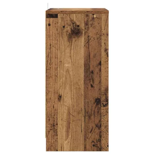 Éjjeliszekrények fiókkal 2 pcs Öreg fa 40 x 30 x 467 cm Faanyag