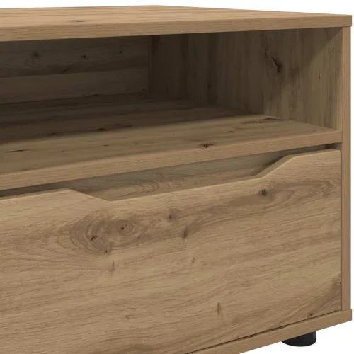  TV szekrény fiókkal Artisan tölgy 100 x 48 x 43 cm Faanyag