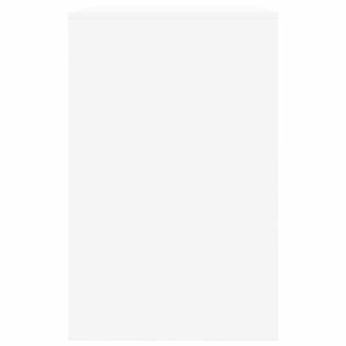  Asztal fiókkal tárolóval Fehér 100 x 50 x 78 cm Faanyag