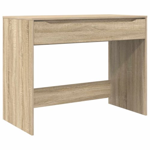  Asztal fiókkal Sonoma tölgy 100 x 50 x 78 cm Mérnöki fa