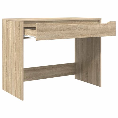  Asztal fiókkal Sonoma tölgy 100 x 50 x 78 cm Mérnöki fa