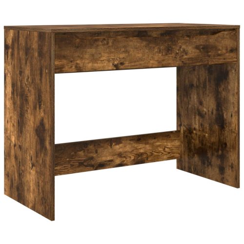  Íróasztal fiókkal Füstölt Tölgy 100 x 50 x 78 cm Mérnöki fa