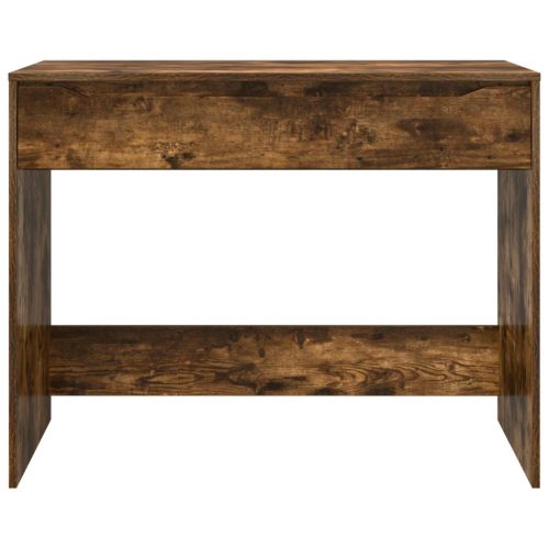  Íróasztal fiókkal Füstölt Tölgy 100 x 50 x 78 cm Mérnöki fa