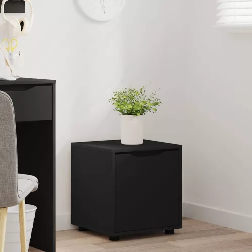  Fürdőszoba Székény Fekete 40,5 x 40 x 44 cm Faanyag