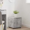  Fürdőszoba Székény Beton Szürke 40,5 x 40 x 44 cm Faanyag