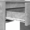  Hálószobai Öltözködő Asztalok Beton Szürke 80 x 39,6 x 135 cm