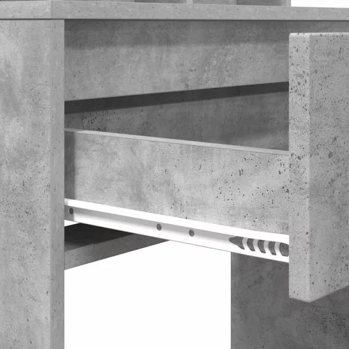  Hálószobai Öltözködő Asztalok Beton Szürke 80 x 39,6 x 135 cm