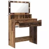  Hálószobai Öltözködő Asztalok Öreg fa 80 x 39,6 x 135 cm
