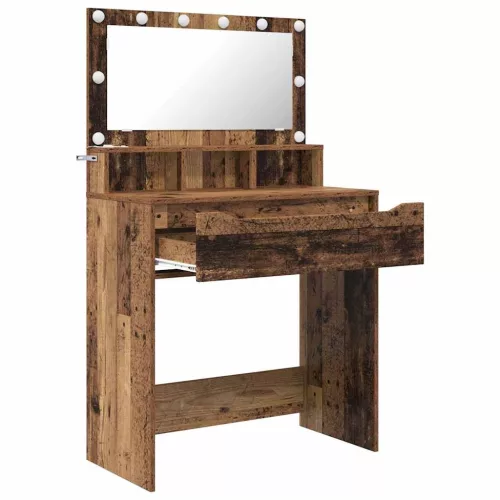  Hálószobai Öltözködő Asztalok Öreg fa 80 x 39,6 x 135 cm