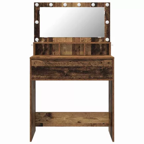  Hálószobai Öltözködő Asztalok Öreg fa 80 x 39,6 x 135 cm