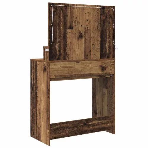  Hálószobai Öltözködő Asztalok Öreg fa 80 x 39,6 x 135 cm