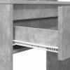  Hálószobai Öltözködő Asztalok Beton Szürke 80 x 39,6 x 135 cm