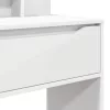  Hálószobai Öltözködő Asztalok Fehér 80 x 39,6 x 135 cm Faanyag