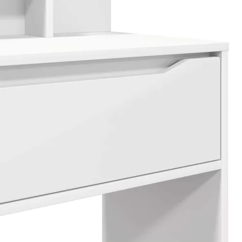  Hálószobai Öltözködő Asztalok Fehér 80 x 39,6 x 135 cm Faanyag