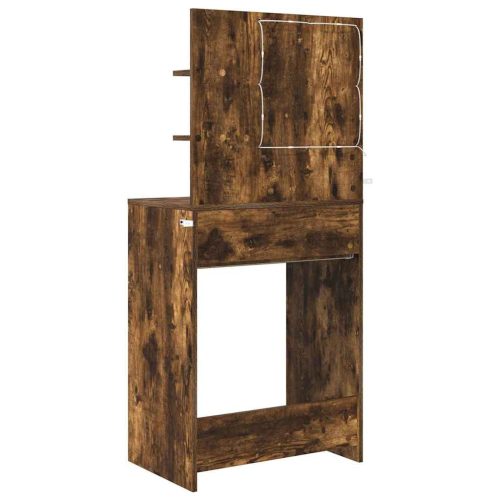  Hálószobai Öltözködő Asztalok Füstölt tölgy 80 x 39,6 x 135 cm