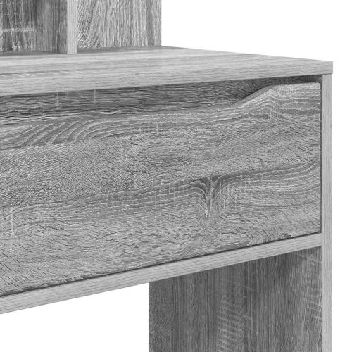  Hálószobai Öltözködő Asztalok Szürke Sonoma 80 x 39,6 x 135 cm