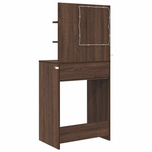  Hálószobai Öltözködő Asztalok Barna Tölgy 80 x 39,6 x 135 cm