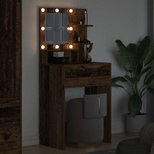  Hálószobai Öltözködő Asztalok Öreg fa 80 x 39,6 x 135 cm