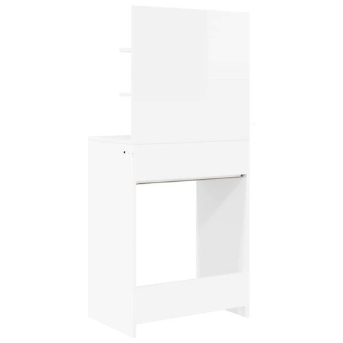  Hálószobai Öltözködő Asztalok fiókkal Magas Fényű Fehér