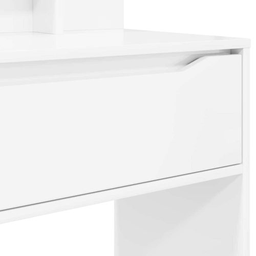  Hálószobai Öltözködő Asztalok fiókkal Magas Fényű Fehér