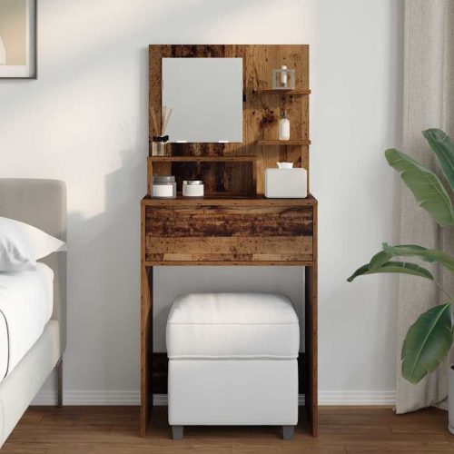  Hálószobai Öltözködő Asztalok Öreg fa 80 x 39,6 x 135 cm
