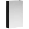  Fürdőszobai tükörszekrény Fekete tölgy 30 x 10,5 x 50 cm