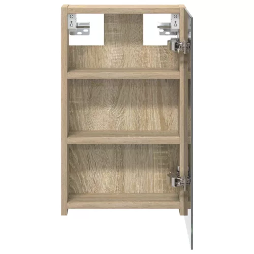  Fürdőszobai tükörszekrény Sonoma tölgy 30 x 10,5 x 50 cm