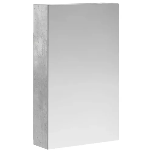  Fürdőszobai tükörszekrény Beton Szürke 30 x 10,5 x 50 cm